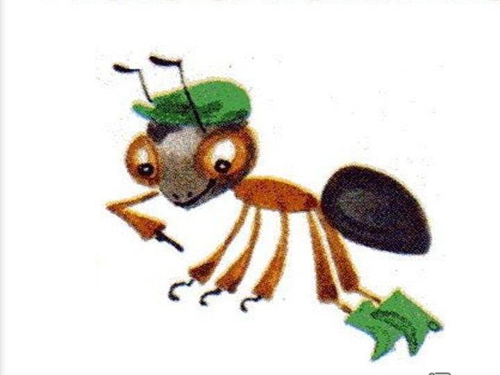 Vprašanje mravlja, risba za skiciranje 2