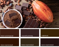 Warna Coklat: Nuansa, Palet, Warna