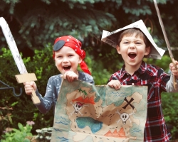 Contests for a pirate party for children