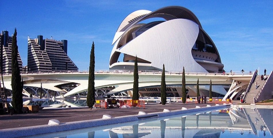 Kota Ilmu Pengetahuan dan Seni di Valencia, Spanyol