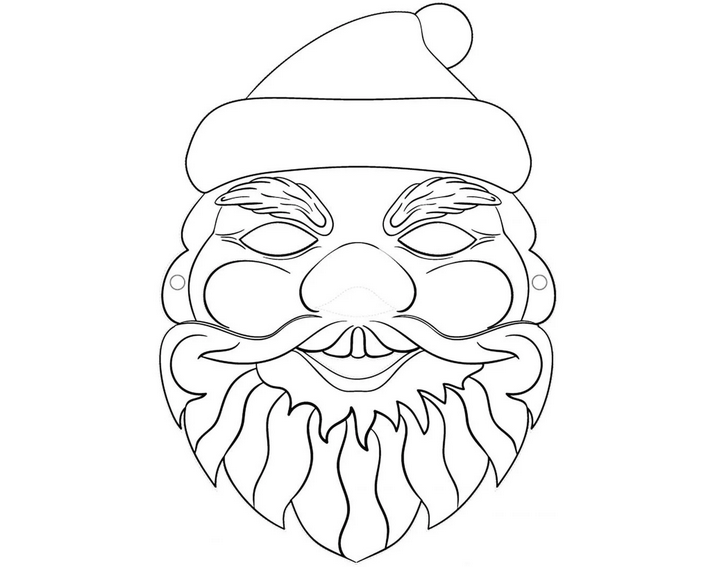 Santa Claus template