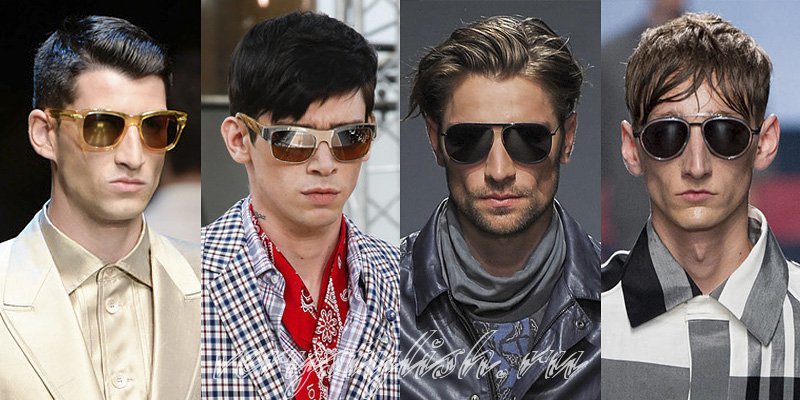 Männer Sonnenbrille: Mode 2023