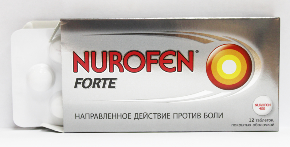 Nurofen - Ett läkemedel mot smärta och temperatur efter tonsillektomi