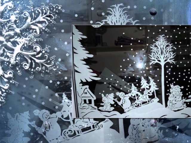 Как украсить окна искусственным снегом: идеи разрисовки окон на Новый год, трафареты, узоры, фото. Как украсить елку искусственным снегом: идеи, фото. Как купить искусственный снег для украшения окон, елки в интернет магазине?