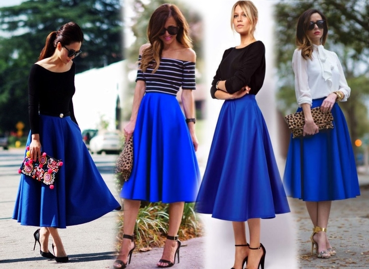 Μπλε φούστα