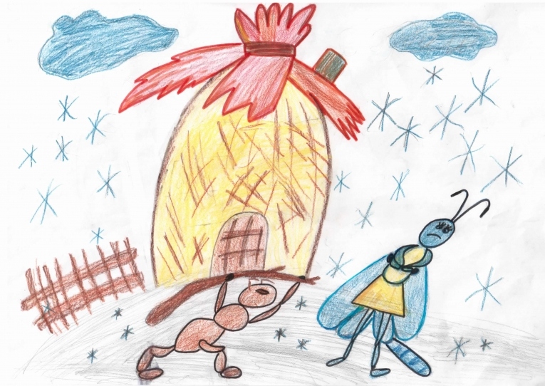 A hangya gyermekeinek rajzai, 17. példa