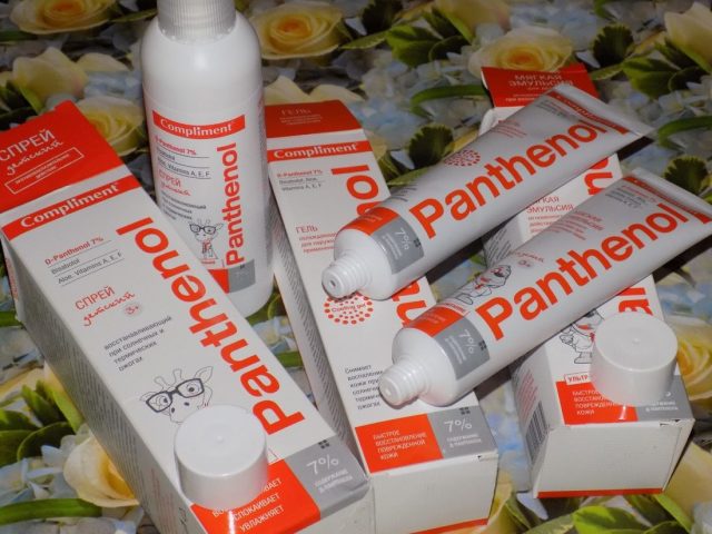 Panthenol - Az arc és a haj bőrének kozmetológiájában: Használati utasítások, áttekintések. Patentol az arc bőrére és a szem körül ráncokból, pigmentfoltokból, hámozásból, pattanásokból, megújulásból, hámozás után, hajhullásból, korpásodásból: Használat