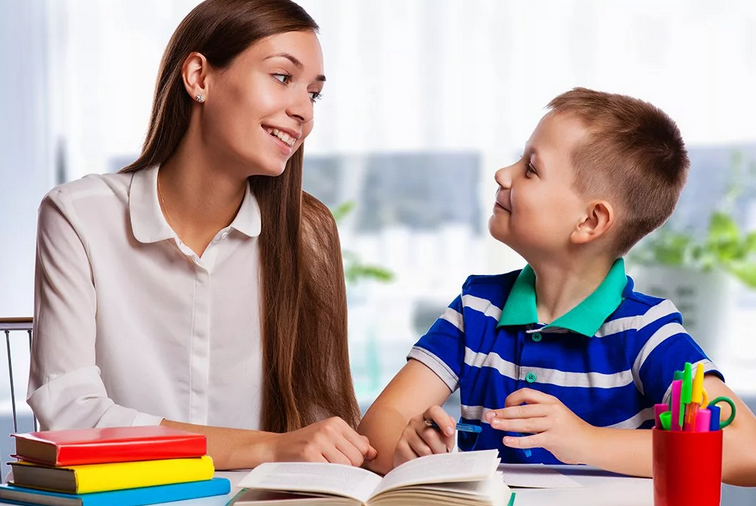 Find out how the child is doing at school without pronouncing these phrases - just