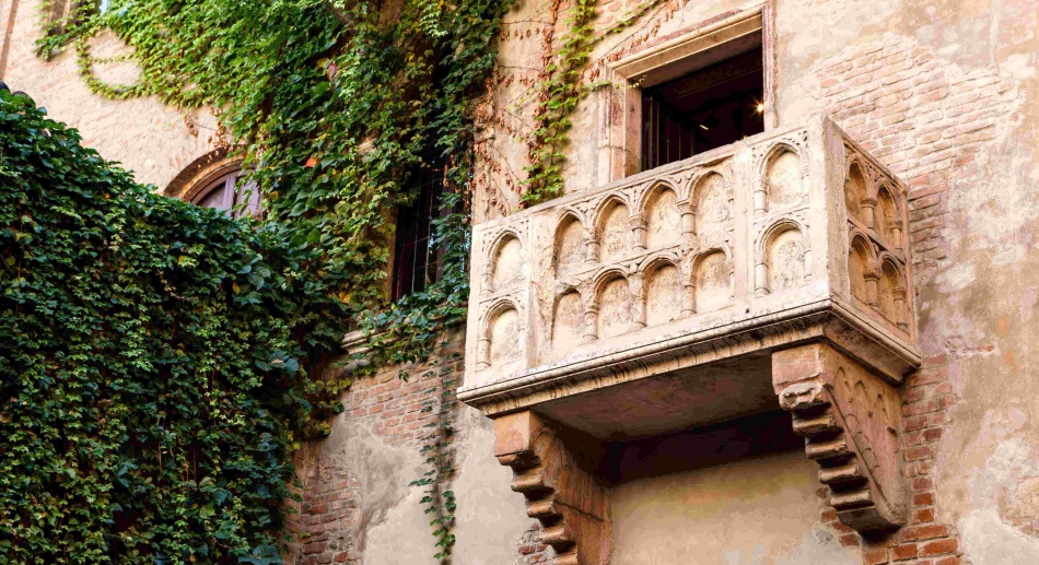 Juliet Balcony, Verona, Italia