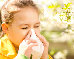 The child has allergies. What to do?