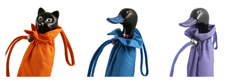 دستگیره های تزئینی روی چترها لهجه شیک هستند.