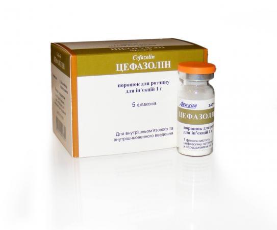 Cephasolin - Homeless medicine