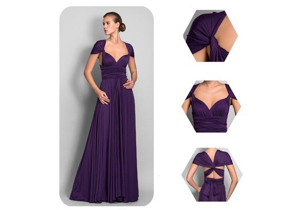 Wie man ein Transformer -Kleid binden - exquisite Ärmel