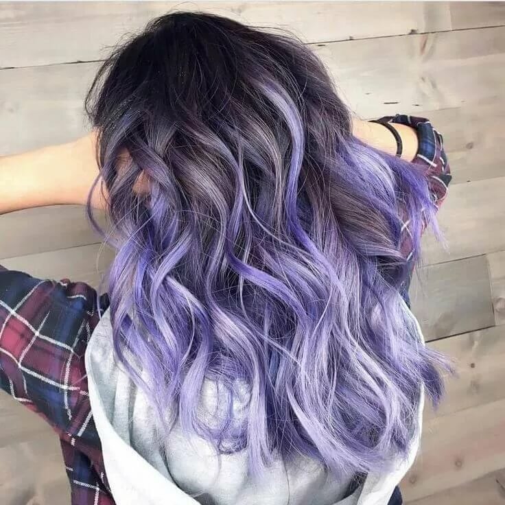 Фиолетовые волосы 2