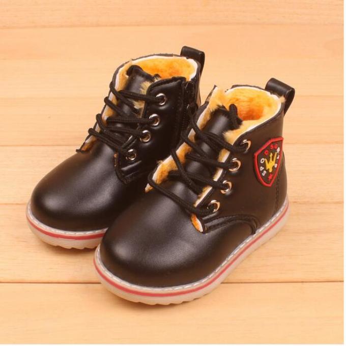 Sepatu bot bergaya untuk anak laki -laki - aliexpress