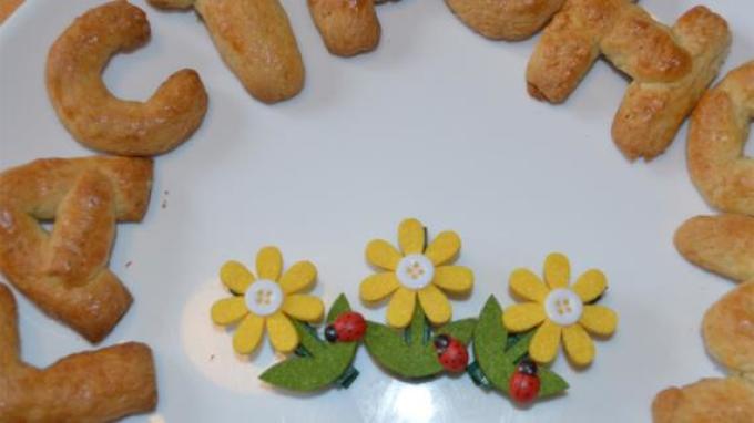 Receta para cookies-papel