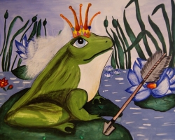 Bagaimana cara menggambar katak? Bagaimana cara menggambar katak dengan pensil secara bertahap untuk anak -anak?