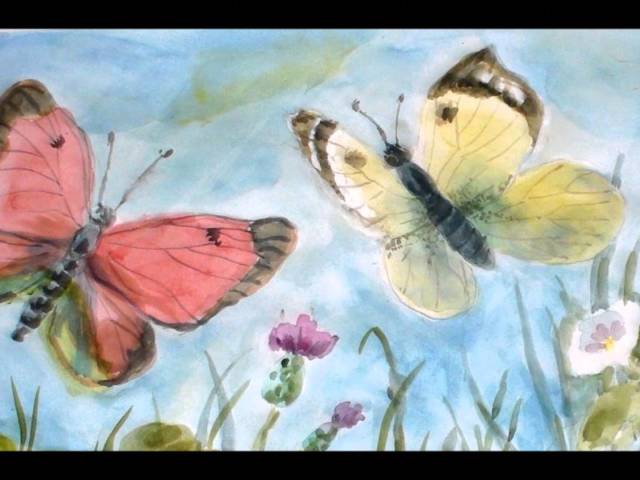 Hogyan rajzoljunk egy gyönyörű pillangót egy ceruzával színpadon kezdőknek és gyermekeknek? Hogyan rajzoljunk egy pillangószárnyat, egy kis pillangót egy virágra ceruzával és festékekkel?