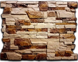 How to make a decorative stone from gypsum: Instructions. Decorative stone from gypsum - properties and advantages: examples of cladding