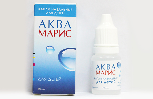 Aqua -Maris - tetes hidung untuk anak -anak dengan hidung berair