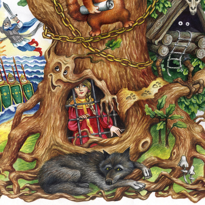 Joyeux quiz sur les contes de fées de Pouchkin pour les enfants d'âge préscolaire