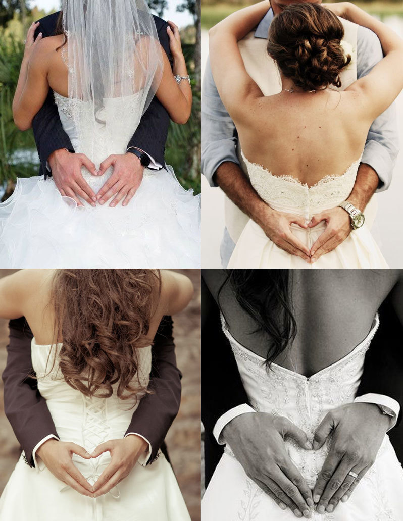 сделать красивые фото свадебные