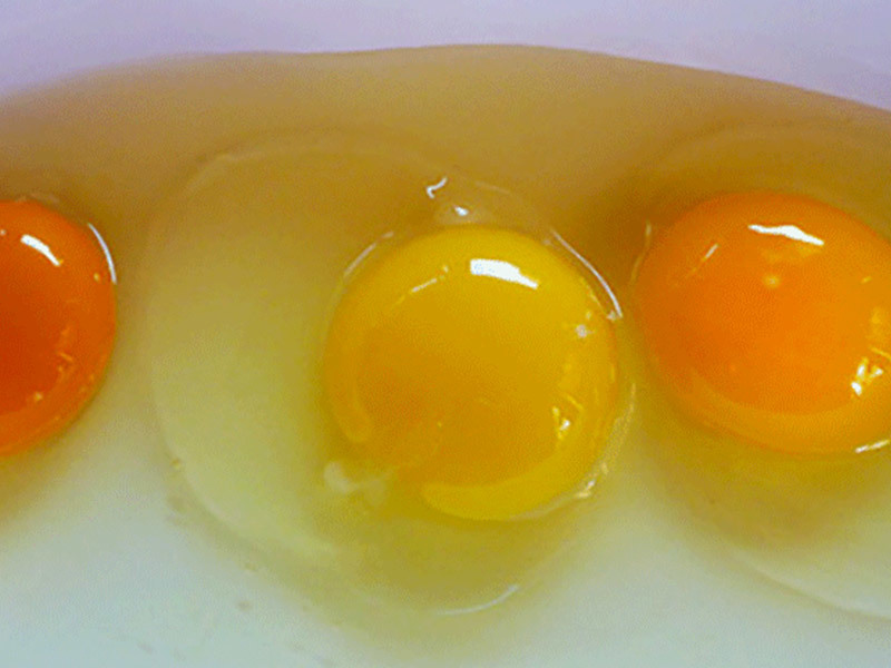 The use of raw eggs can have negative consequences