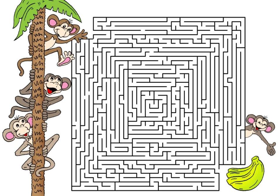 Spiele - Köpfe für Erwachsene - Labyrinths