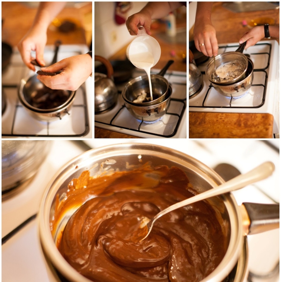 Как расплавлять шоколад для торта