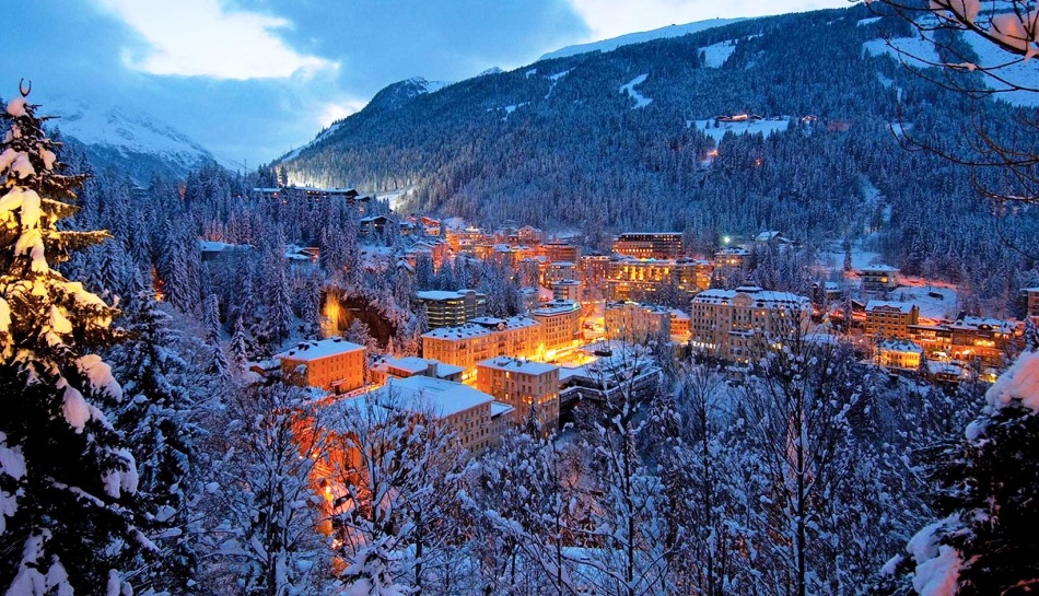 Ski resort Bad Gastein, Austria