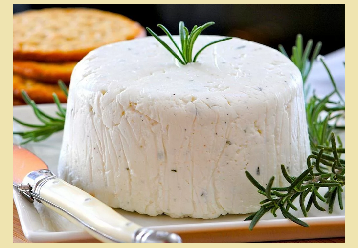 الجبن محلي الصنع ، تآكل من حليب الماعز