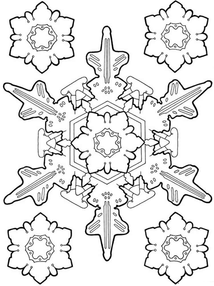 Snowflakes for cutting