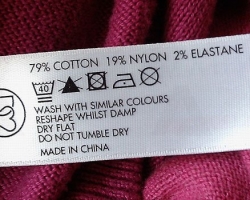 Deciphering icons, characters on laid out clothes for washing, spin, ironing, drying, dry cleaning, bleaching: table, photo. What conventions, signs are there on labels of jackets, down jacket, overalls, linen and textile products?