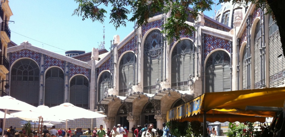 Valencia központi piaca (Mercado Central de Valencia), Spanyolország