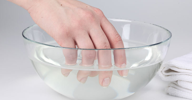 Содовая ванночка для ногтей