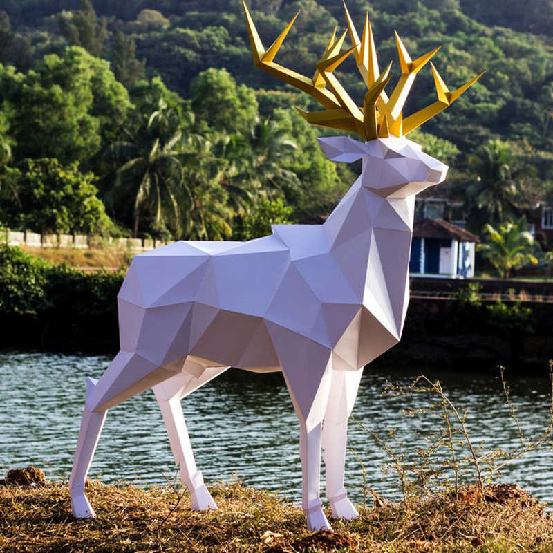 Beautiful paper deer