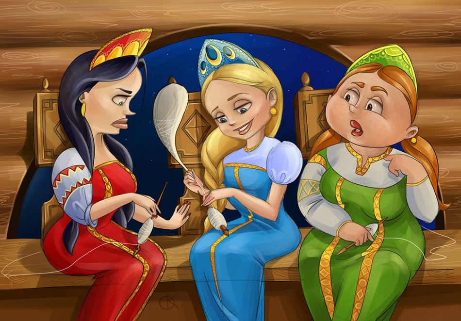 Новая сказка про новый год для взрослых - "три девицы"