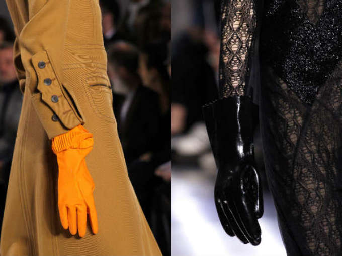 Stylish classic gloves