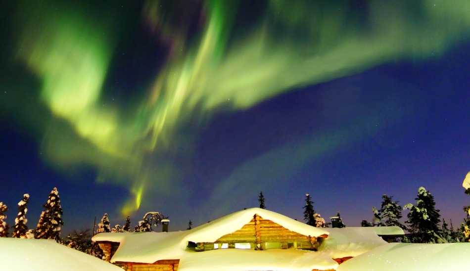 Ski resort hand, Finland