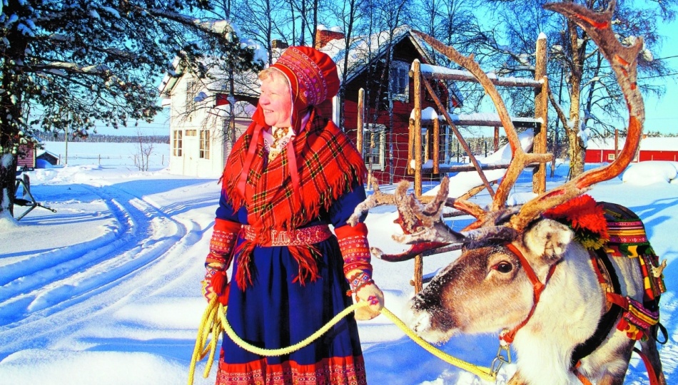 Саамы- самая распространенная народность в финляндии