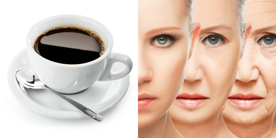 L'abuso del caffè porta all'invecchiamento del corpo.