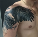 Apa arti tato elang bagi anak perempuan, pria dan wanita? Eagle Tattoo: Lokasi, varietas, sketsa, foto tato apa yang dikombinasikan dengan tato elang?