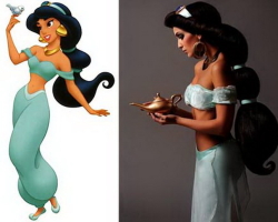 Πριγκίπισσα κοστούμι Jasmine - Πώς να το ράψετε με τα χέρια σας;