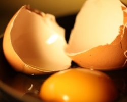 Egg signs. Why the raw egg broke, the Easter egg does not break, threw the egg to the threshold, had a broken egg?