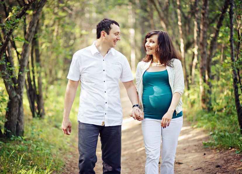 Ходьба - простое и полезное упражнение для беременных женщин