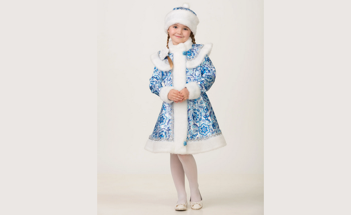 Kostum Snow Maiden untuk Anak Perempuan: Ide