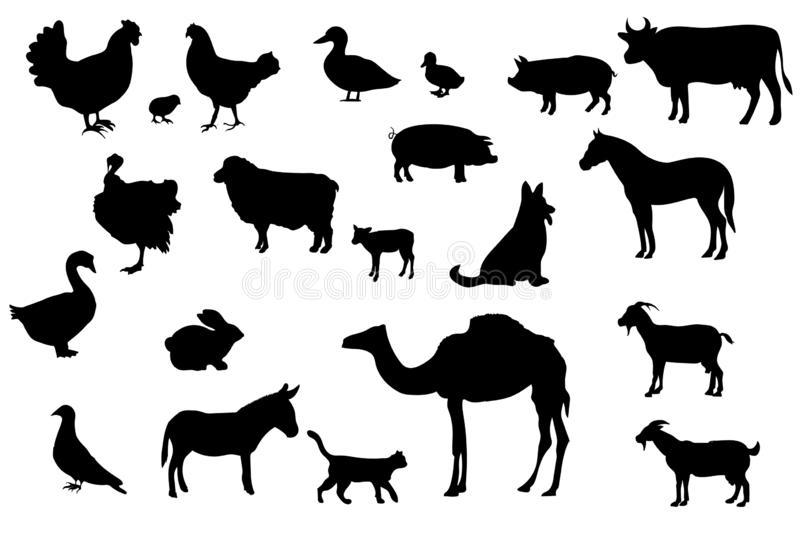 Animal stencil for children - template