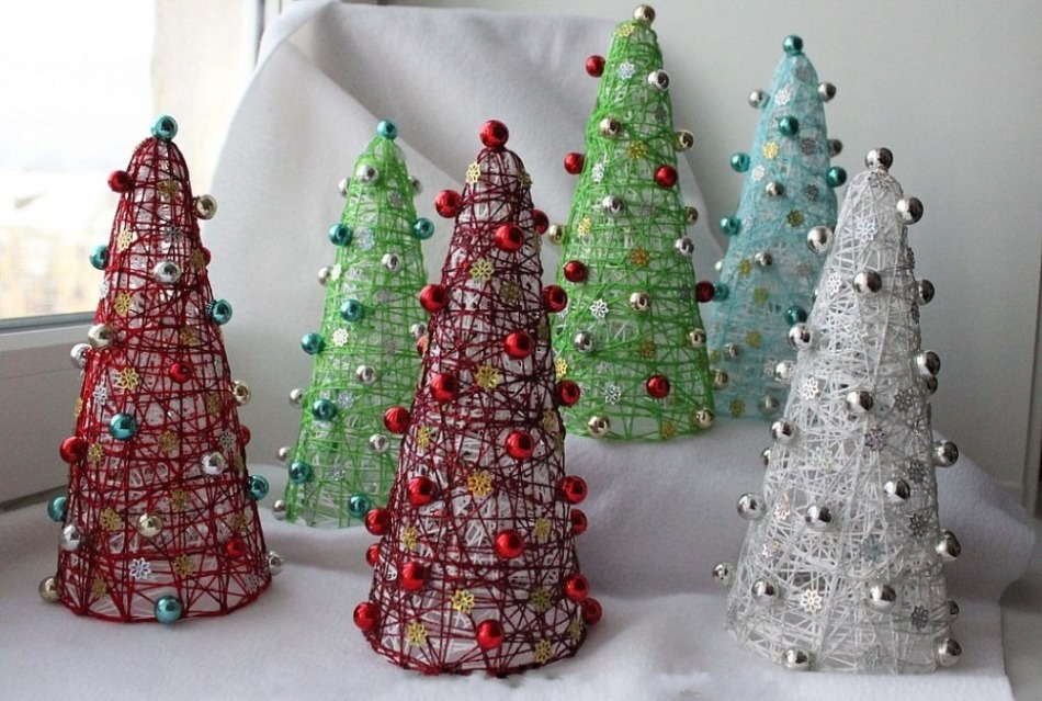 Idée: arbre de Noël pour décorer la maison