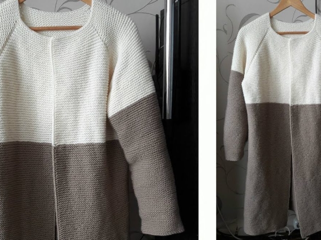 Comment tricoter un cardigan féminin avec une aiguille à tricot d'artisanat?