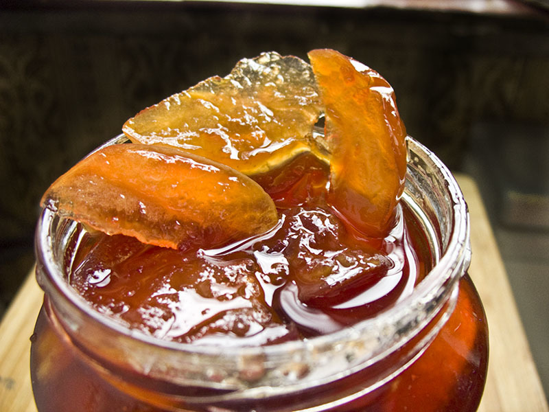 Marble apple jam